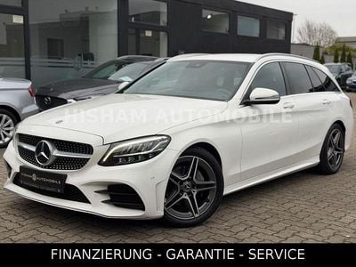 Gebraucht Mercedes C220 AMG line 194 PS (142 kW) 2019 Weiß Kombi
