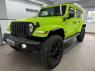 Gebraucht Jeep Wrangler Sahara 381 PS (280 kW) 2021 Grün SUV