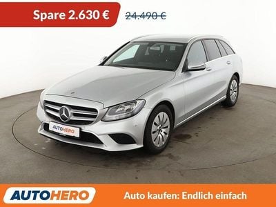 Second-hand Mercedes C220 194 CP (142 kW) 2019 Argintiu Break