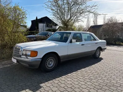 Gebraucht Mercedes 500 231 PS (169 kW) 1985 Weiß Limousine