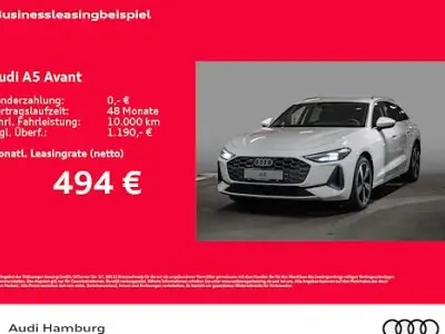 New Audi A5 Advanced Plus 204 HP (150 kW) 2026 White Estate