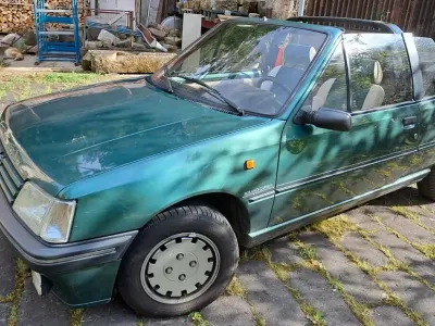 Gebraucht Peugeot 205 Roland Garros 75 PS (55 kW) 1991 Grün Cabrio