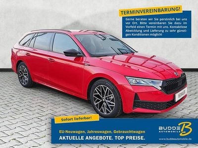 Velvetrot metallic Neu 2025 Skoda Octavia SportLine Kombi | 34.990 € (Fairer Preis)