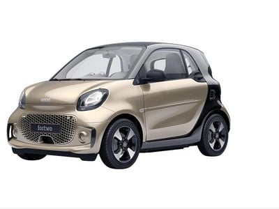 Gold beige metallic Gebraucht 2021 Smart ForTwo Electric Drive Coupé | 10.690 € (Etwas zu teuer)