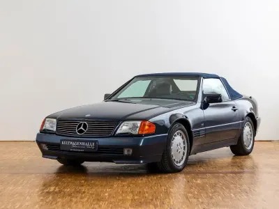 Gebraucht Mercedes SL600 394 PS (289 kW) 1993 Blau Cabrio