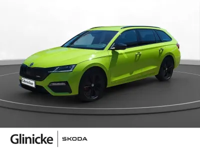 Gebraucht Skoda Octavia RS 245 PS (180 kW) 2022 Mamba grün Kombi