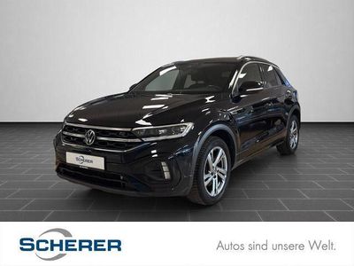 Gebraucht VW T-Roc R-line 150 PS (110 kW) 2022 Deep black perleffekt (metallic) SUV