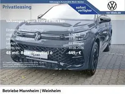Neu VW Tiguan R-line 204 PS (150 kW) 2026 Grau (delfingrau metallic) SUV