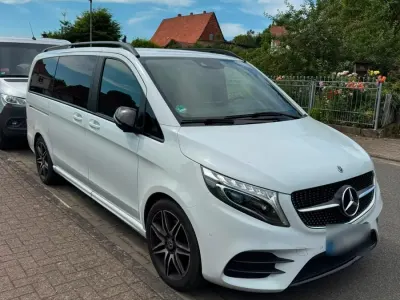 Gebraucht Mercedes V300 239 PS (175 kW) 2021 Weiß Van / Kleinbus