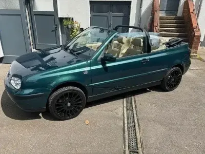 Gebraucht VW Golf Cabriolet 116 PS (85 kW) 2001 Grün Cabrio