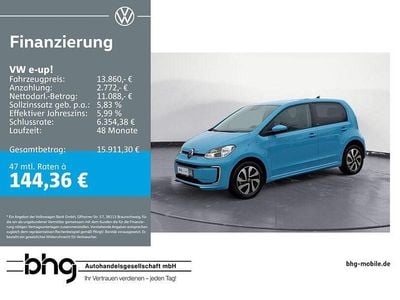 Gebraucht VW e-up! 61 kW (83 PS) 2022 Blau Kleinwagen