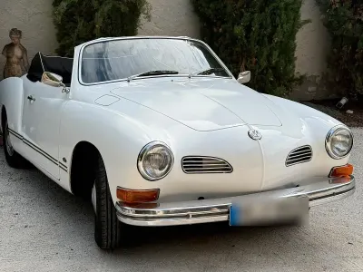 Gebraucht VW Karmann Ghia Karmann 71 PS (52 kW) 1968 Weiß Coupé