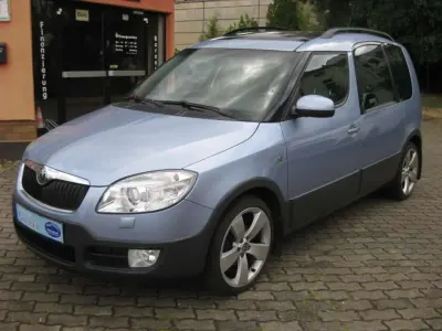 Gebraucht Skoda Roomster Plus Edition 86 PS (63 kW) 2009 Blau Van / Kleinbus