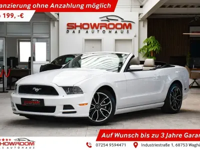 Brugt Ford Mustang 309 HK (227 kW) 2014 Hvid Cabriolet