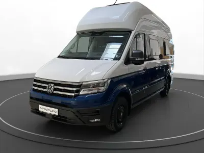 Neu VW California California 163 PS (119 kW) 2026 Candy weiss / deep ocean blue Van