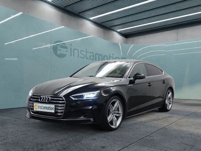 Schwarz Gebraucht 2019 Audi A5 Sportback Sport Kleinwagen | 29.599 € (Etwas zu teuer)