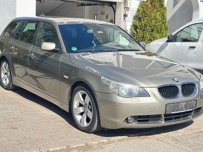 Usata BMW 525 Sport Line 177 CV (130 kW) 2005 Beige Station wagon