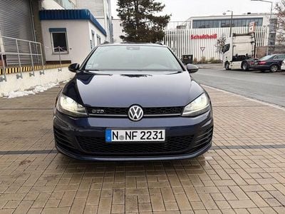Gebraucht VW Golf VII GTD 184 PS (135 kW) 2015 Blau Kombi