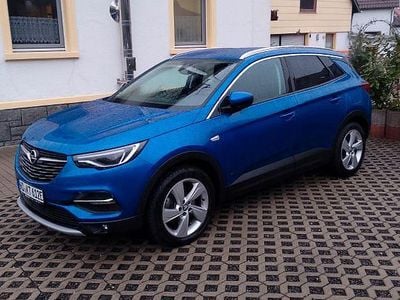 Blau Gebraucht 2021 Opel Grandland X Elegance SUV | 18.500 € (Superpreis)