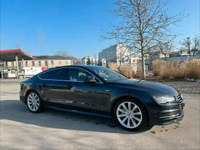 Gebraucht Audi A7 Sportback S-Line 320 PS (235 kW) 2016 Blau Kleinwagen