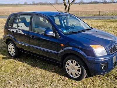 Gebraucht Ford Fusion 80 PS (58 kW) 2012 Blau Kleinwagen