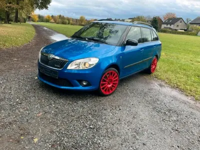 Brugt Skoda Fabia RS 179 HK (131 kW) 2010 Blå Stationcar