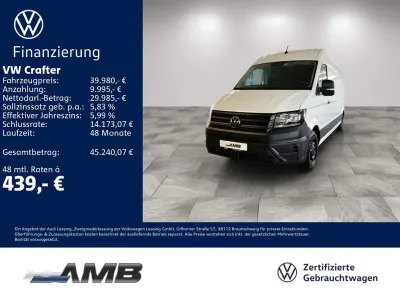 Gebraucht VW Crafter 140 PS (102 kW) 2025 Weiß Van