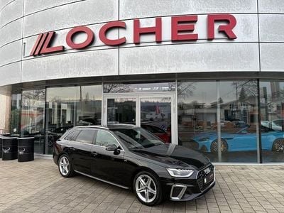 Mythosschwarz metallic Gebraucht 2024 Audi A4 S-Line Kombi | 34.250 € (Superpreis)
