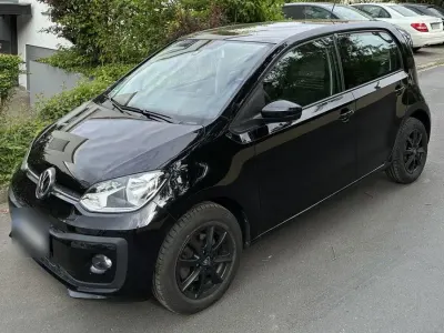 Gebraucht VW up! move up! 60 PS (44 kW) 2019 Schwarz Kleinwagen