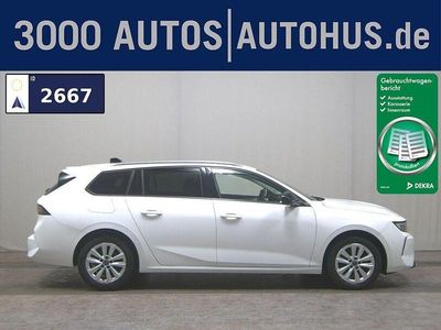 Gebraucht Opel Astra Elegance 131 PS (96 kW) 2023 Lack weiss banquise/typ aussen Kombi