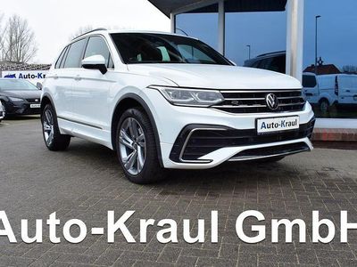 Pure white Gebraucht 2022 VW Tiguan R-line SUV | 30.749 € (Guter Preis)