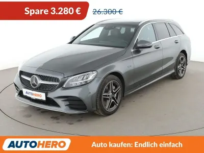 Gebraucht Mercedes C300e AMG line 306 PS (225 kW) 2021 Grau Kombi