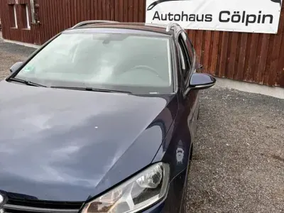 Gebraucht VW Golf VII LOUNGE 110 PS (80 kW) 2015 Blau Kombi