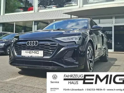 Gebraucht Audi Q8 e-tron S-Line 250 kW (340 PS) 2023 Schwarz SUV