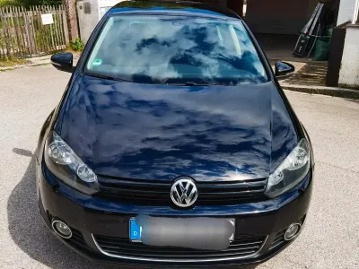 Gebraucht VW Golf VI Team 80 PS (58 kW) 2010 Schwarz Kleinwagen