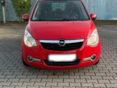 Gebraucht Opel Agila 86 PS (63 kW) 2008 Rot Kleinwagen