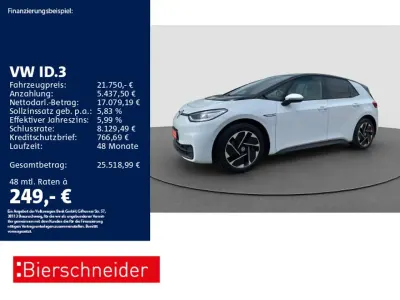 Brugt VW ID.3 Pure 110 kW (150 HK) 2022 Hvid Hatchback