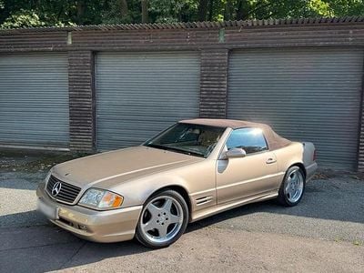 Second-hand Mercedes SL500 306 CP (225 kW) 2001 Auriu Cabrio