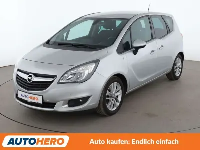 Gebraucht Opel Meriva Active 120 PS (88 kW) 2017 Argonsilber/sovereign/switchbl Van / Kleinbus