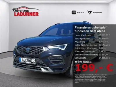 Gebraucht Seat Ateca 4Drive 190 PS (139 kW) 2022 Schwarz SUV