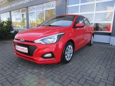Brugt Hyundai i20 Select 75 HK (55 kW) 2019 Rød Hatchback