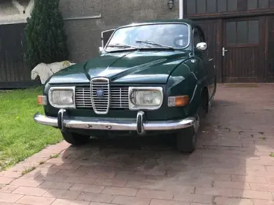 Usata Saab 96 75 CV (55 kW) 1971 Verde Berlina