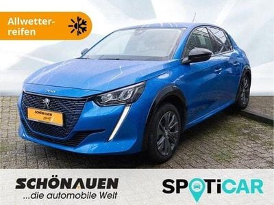Gebraucht Peugeot e-208 Allure 100 kW (136 PS) 2023 Blau Kleinwagen