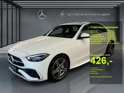 Brugt Mercedes C200 AMG 204 HK (150 kW) 2025 Hvid Sedan