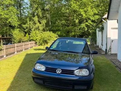 Gebraucht VW Golf 101 PS (74 kW) 2000 Blau Cabrio