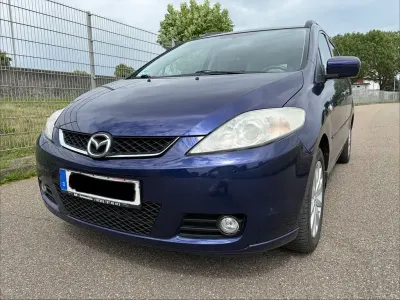 Gebraucht Mazda 5 Exclusive 145 PS (106 kW) 2006 Blau Van / Kleinbus