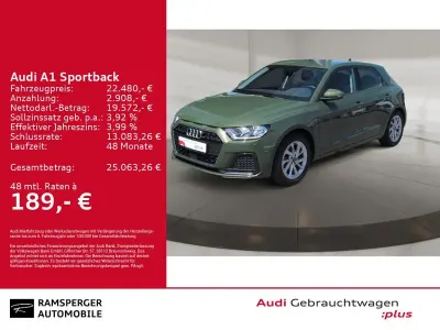 Gebraucht Audi A1 Sportback Advanced Plus 116 PS (85 kW) 2025 Grün Kleinwagen