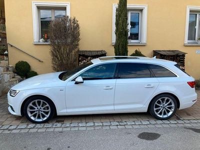 Używany Audi A4 S-Line 190 KM (139 kW) 2017 Biały Kombi