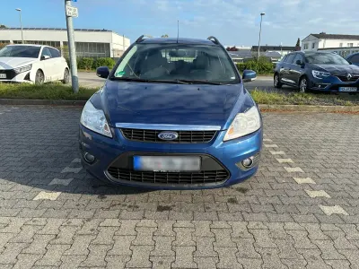 Brugt Ford Focus Style 101 HK (74 kW) 2008 Blå Sedan