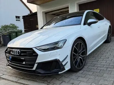 Occasion Audi S7 Basis 349 ch (256 kW) 2021 Blanc Citadine